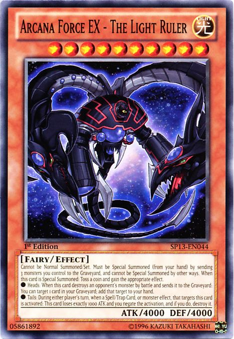 Arcana Force EX - The Light Ruler [SP13-EN044] Common | Odin's Place