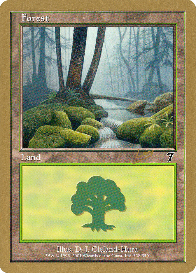 Forest (rl328) (Raphael Levy) [World Championship Decks 2002] | Odin's Place