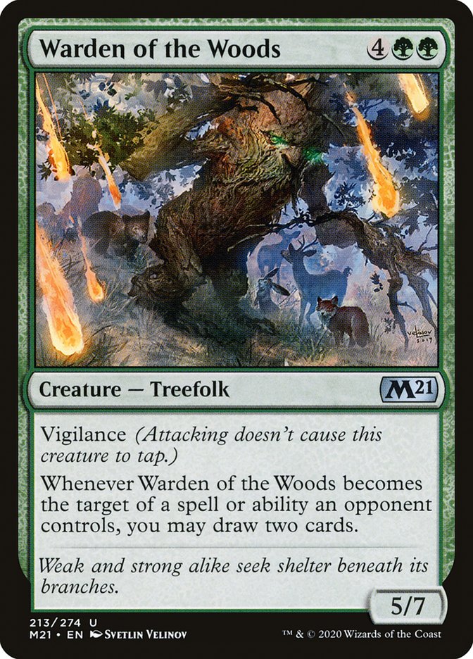 Warden of the Woods [Core Set 2021] | Odin's Place
