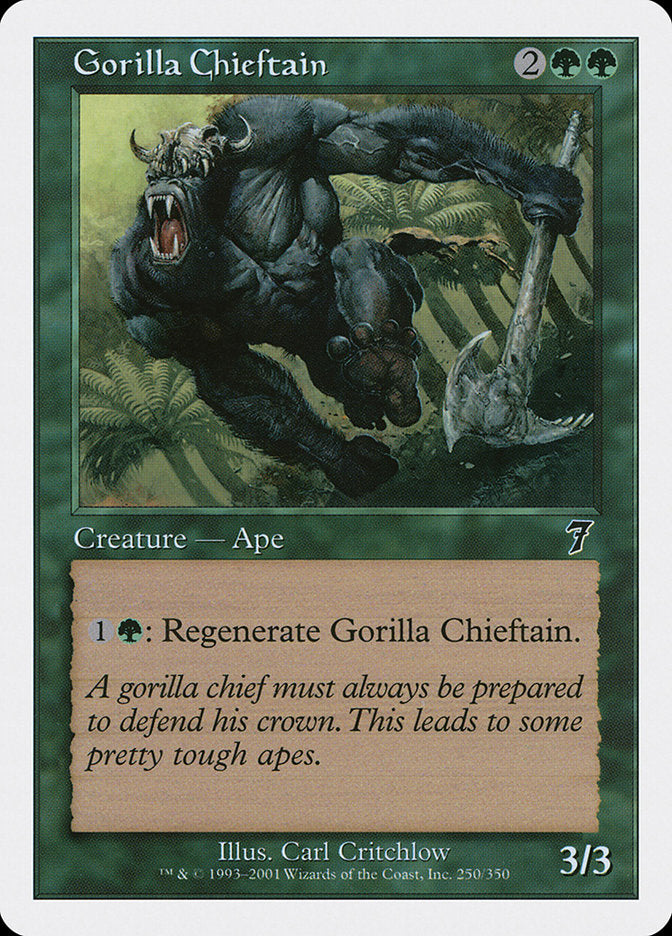Gorilla Chieftain (250) [Seventh Edition] | Odin's Place