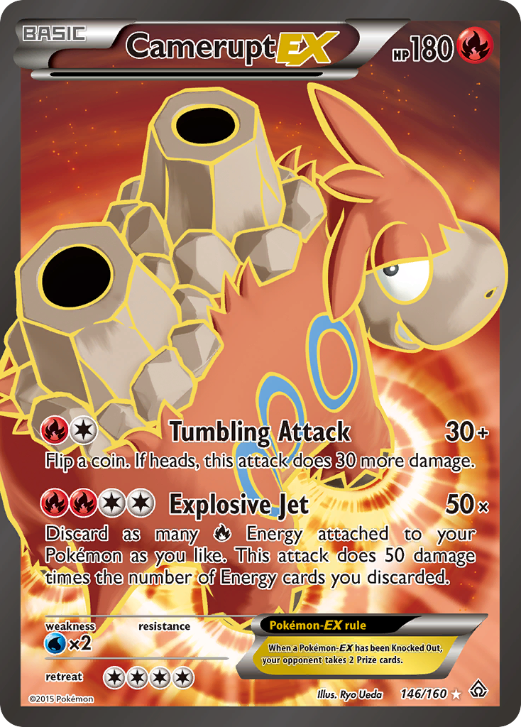 Camerupt EX (146/160) [XY: Primal Clash] | Odin's Place