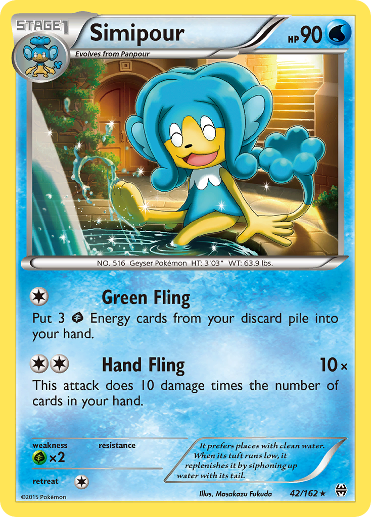 Simipour (42/162) [XY: BREAKthrough] | Odin's Place