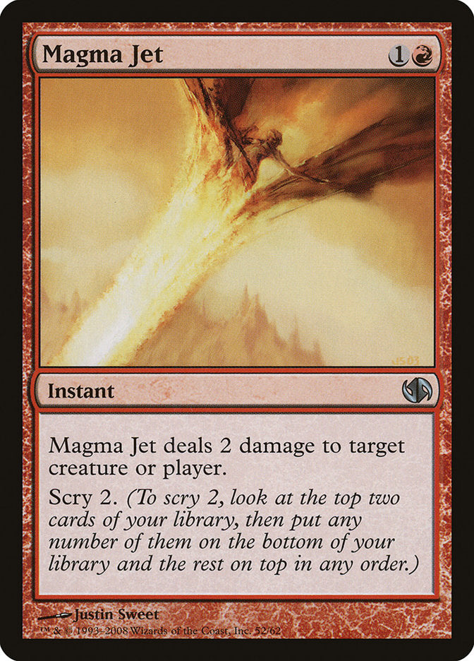 Magma Jet (52) [Duel Decks: Jace vs. Chandra] | Odin's Place