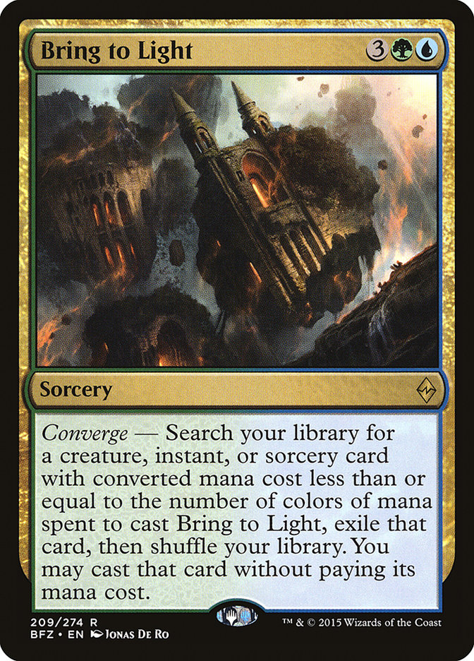 Bring to Light (209) [Battle for Zendikar] | Odin's Place
