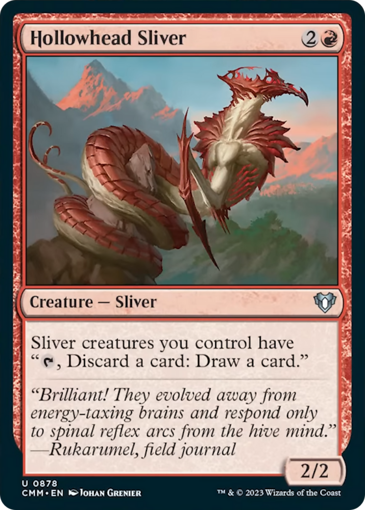 Hollowhead Sliver [Commander Masters] | Odin's Place