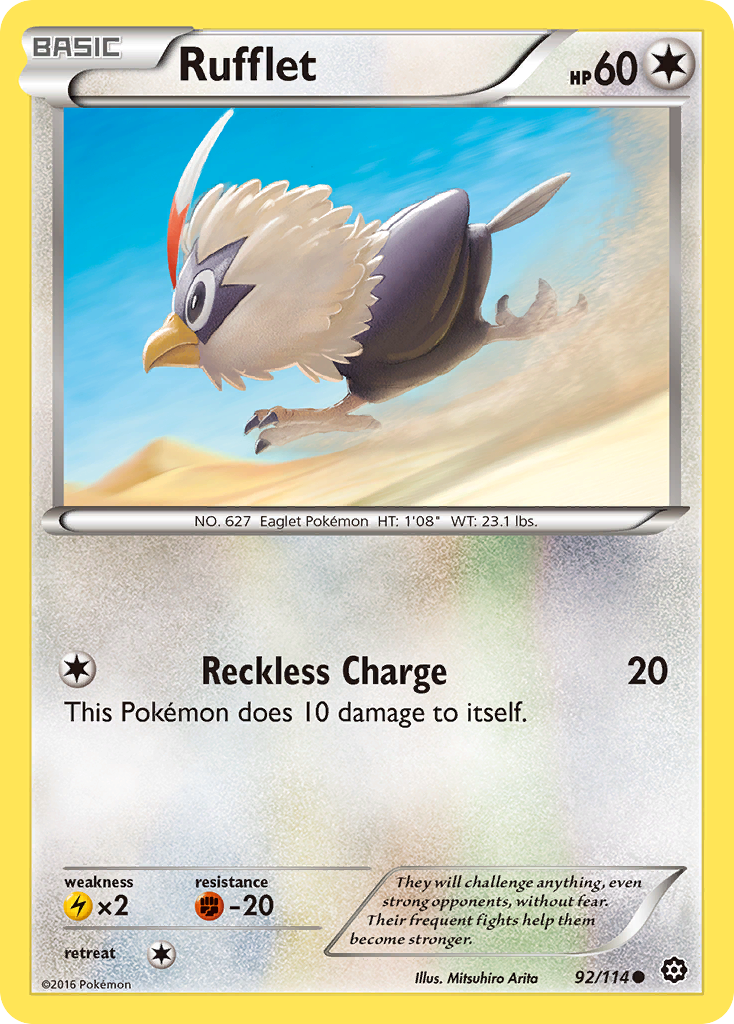 Rufflet (92/114) [XY: Steam Siege] | Odin's Place