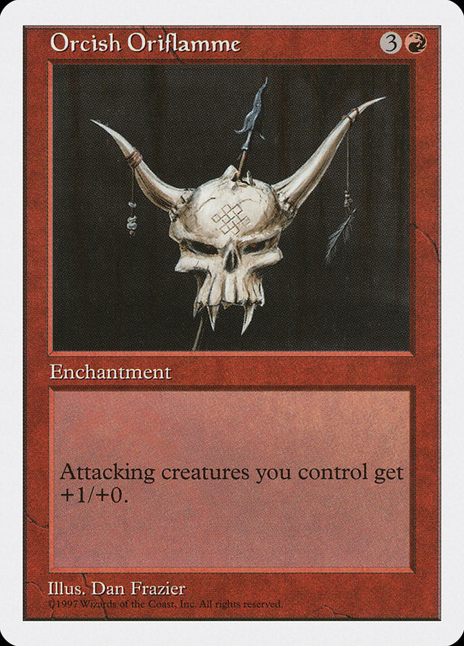 Orcish Oriflamme (257) [Fifth Edition] | Odin's Place