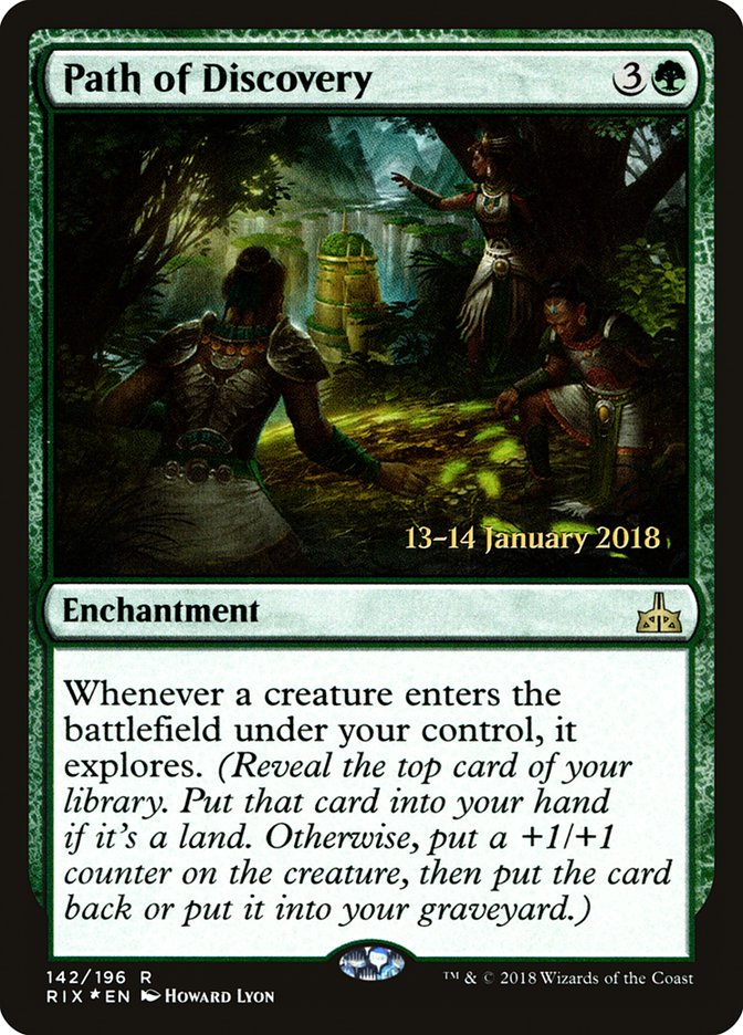 Path of Discovery (142) [Rivals of Ixalan Prerelease Promos] | Odin's Place