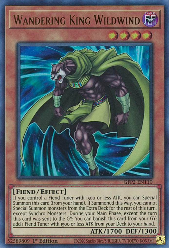 Wandering King Wildwind [GFP2-EN110] Ultra Rare | Odin's Place