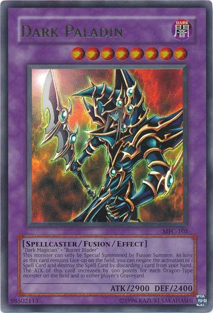 Dark Paladin (Reprint Artwork) [MFC-105] Ultra Rare | Odin's Place