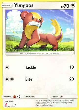 Yungoos (12/30) [Sun & Moon: Trainer Kit - Lycanroc] | Odin's Place