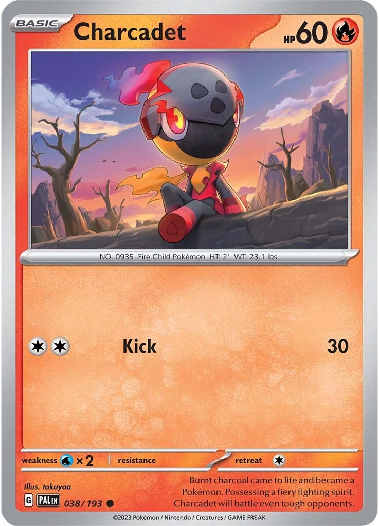 Charcadet (038/193) [Scarlet & Violet: Paldea Evolved] | Odin's Place