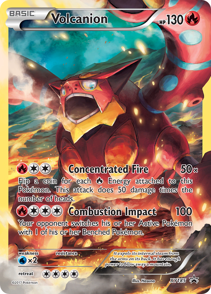 Volcanion (XY185) [XY: Black Star Promos] | Odin's Place