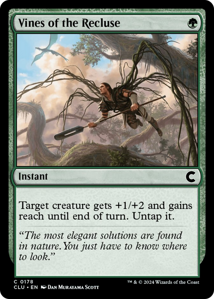 Vines of the Recluse [Ravnica: Clue Edition] | Odin's Place