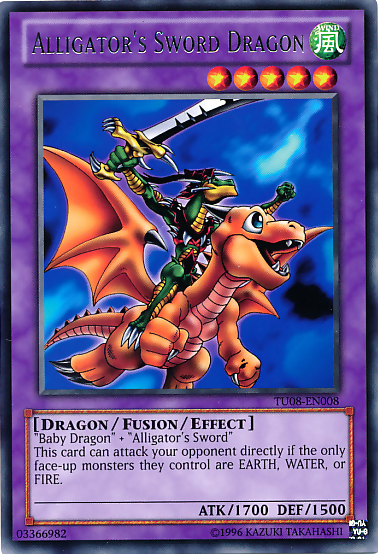 Alligator's Sword Dragon [TU08-EN008] Rare | Odin's Place