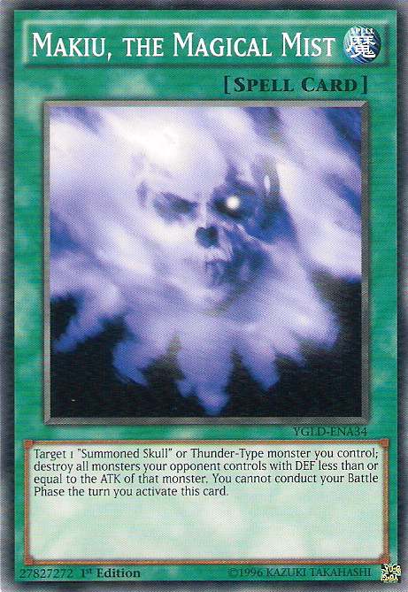 Makiu, the Magical Mist [YGLD-ENA34] Common | Odin's Place