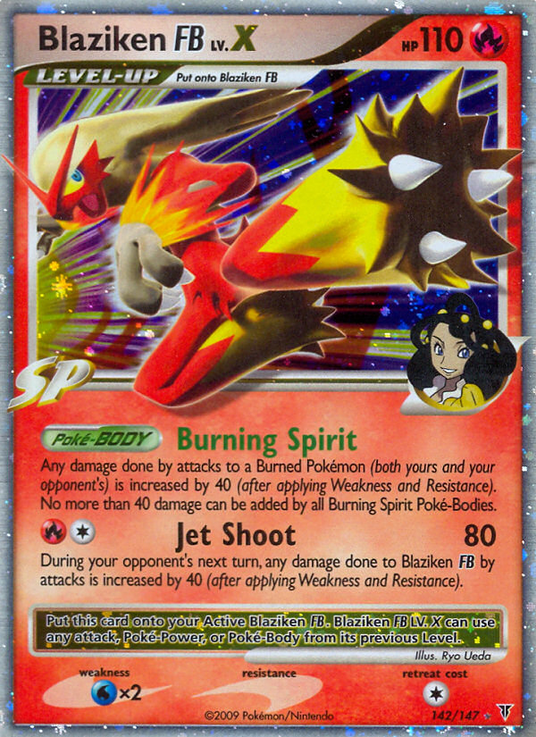 Blaziken FB LV.X (142/147) [Platinum: Supreme Victors] | Odin's Place