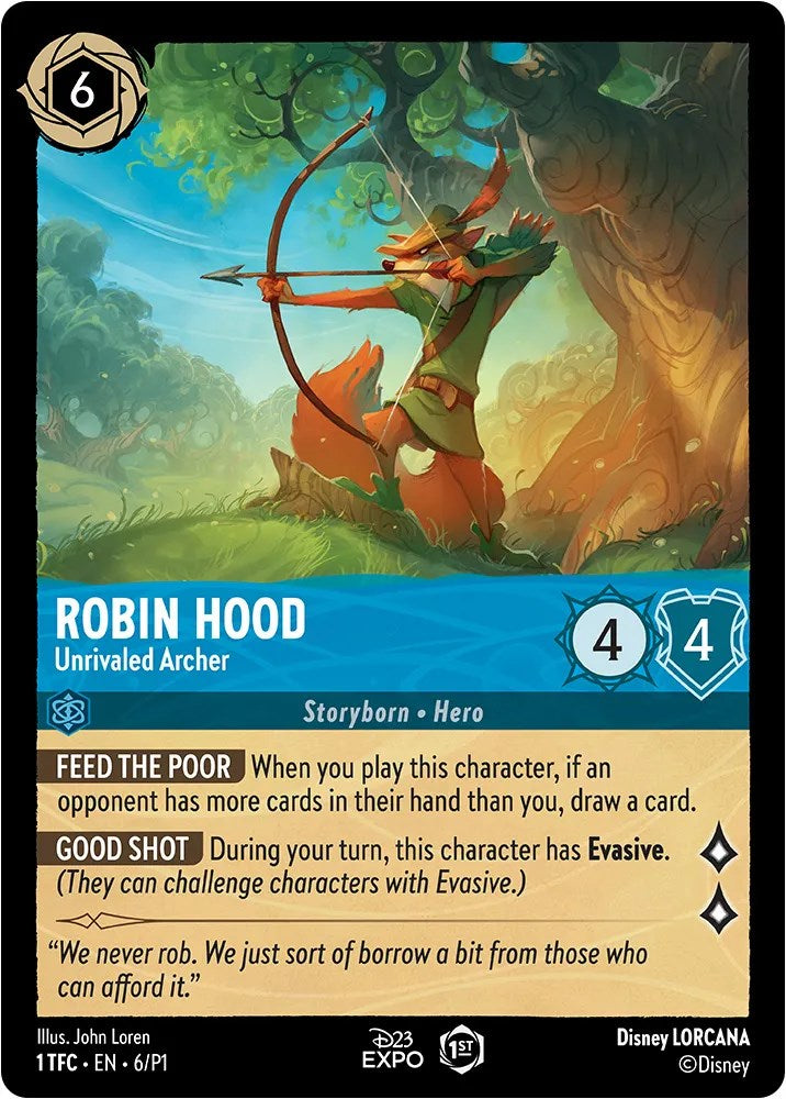 Robin Hood (6) [D23 Promos] | Odin's Place