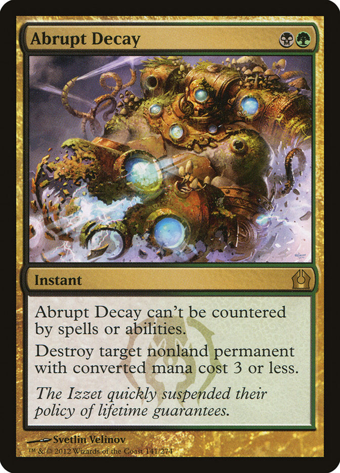 Abrupt Decay (141) [Return to Ravnica] | Odin's Place