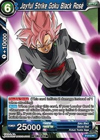 Joyful Strike Goku Black Rose (Non-Foil Version) (P-015) [Promotion Cards] | Odin's Place