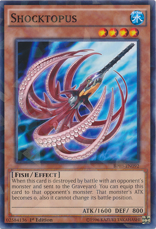 Shocktopus [BP03-EN092] Shatterfoil Rare | Odin's Place