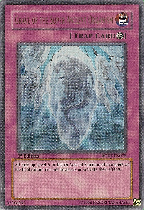 Grave of the Super Ancient Organism [RGBT-EN078] Ultra Rare | Odin's Place