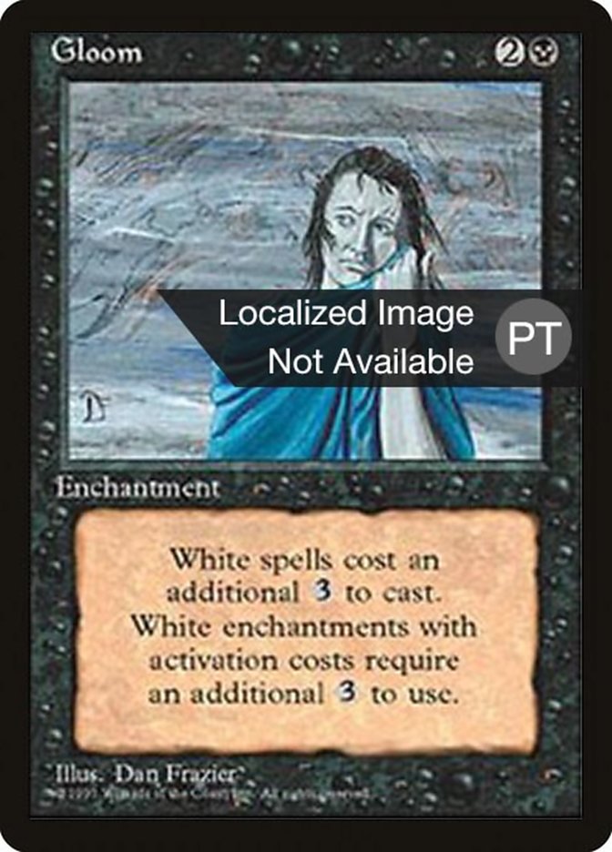 Gloom [Fourth Edition (Foreign Black Border)] | Odin's Place