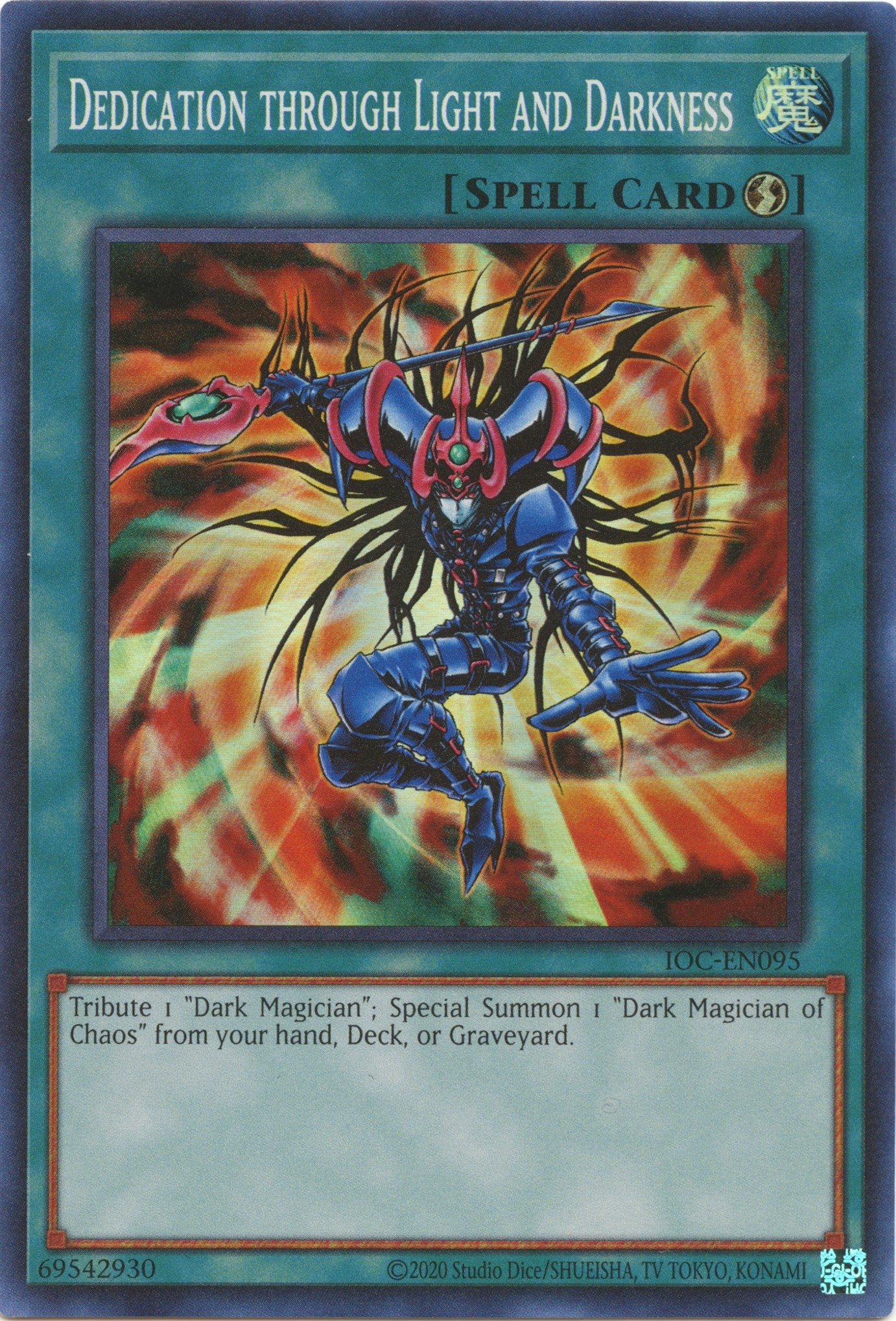 Dedication Through Light and Darkness (25th Anniversary) [IOC-EN095] Super Rare | Odin's Place