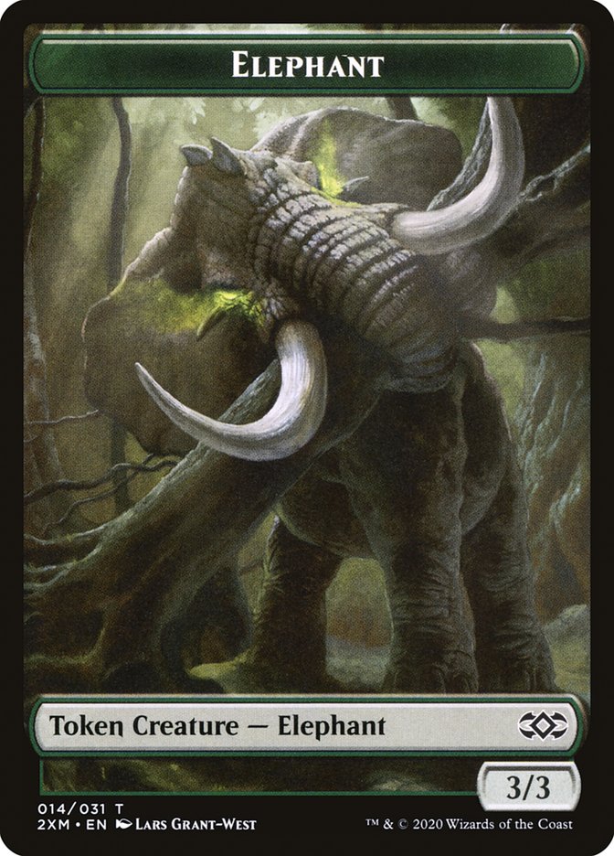 Elephant Token [Double Masters Tokens] | Odin's Place