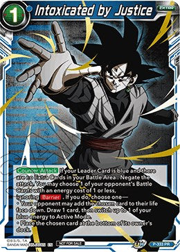 Intoxicated by Justice (Gold Stamped) (P-333) [Tournament Promotion Cards] | Odin's Place