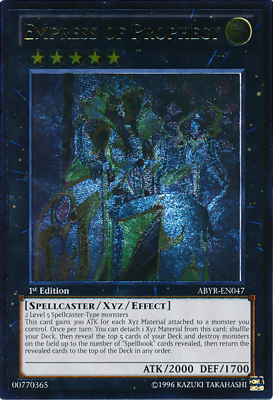 Empress of Prophecy (UTR) [ABYR-EN047] Ultimate Rare | Odin's Place