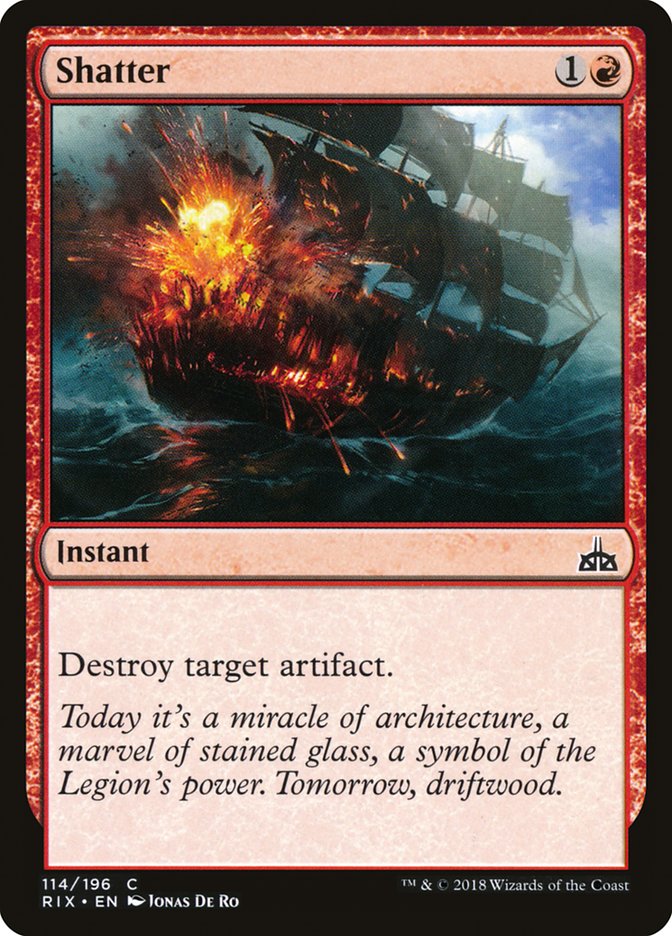 Shatter (114) [Rivals of Ixalan] | Odin's Place