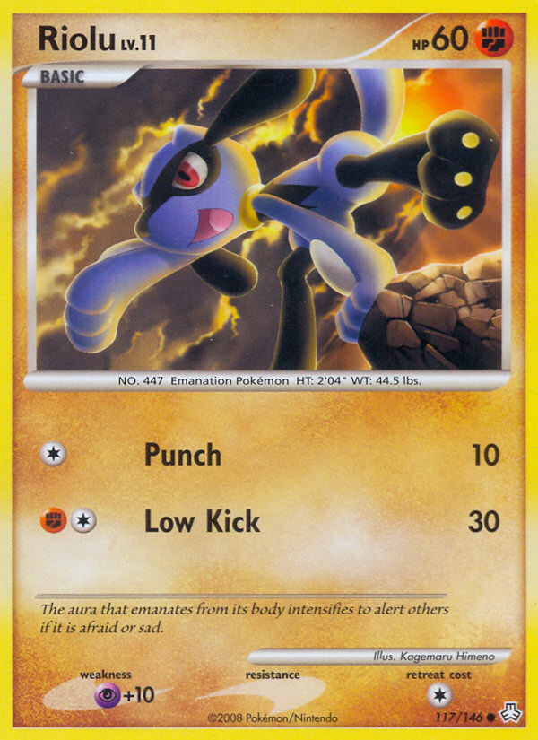 Riolu (117/146) [Diamond & Pearl: Legends Awakened] | Odin's Place