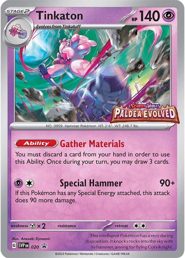 Tinkaton (020) [Scarlet & Violet: Black Star Promos] | Odin's Place