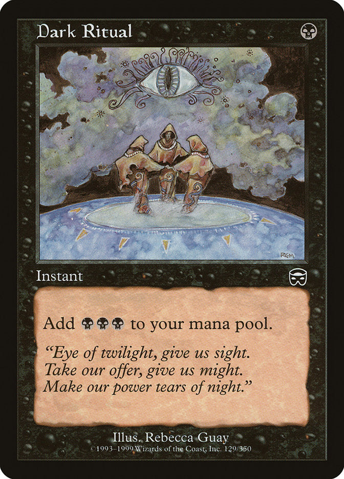 Dark Ritual (129) [Mercadian Masques] | Odin's Place