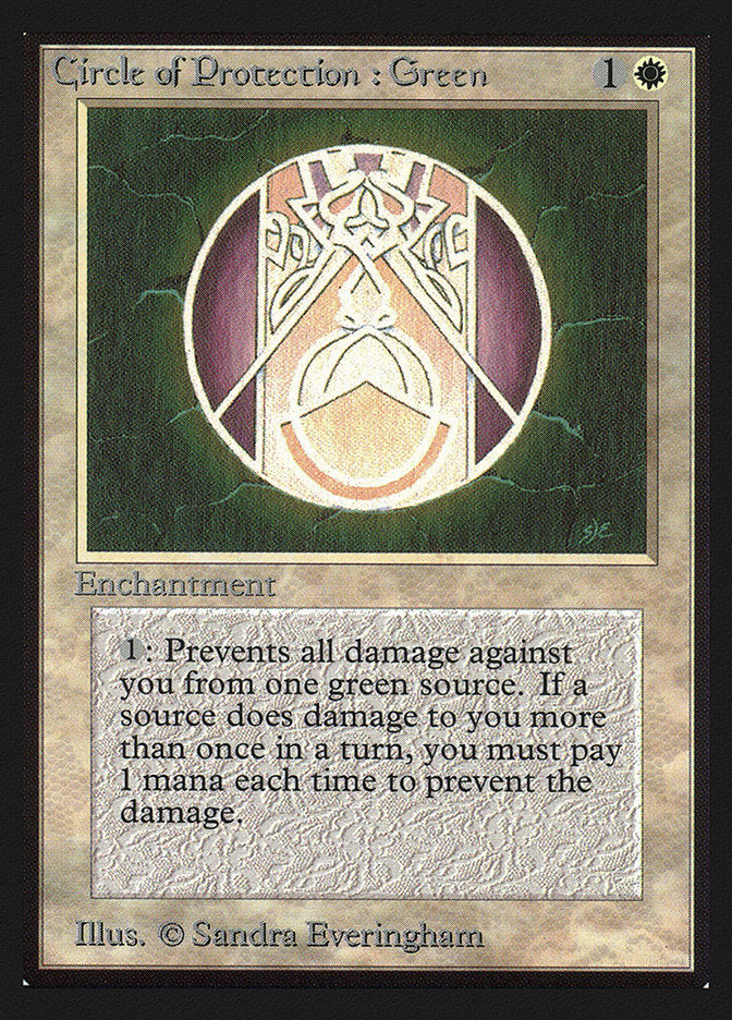 Circle of Protection: Green [Collectors' Edition] | Odin's Place
