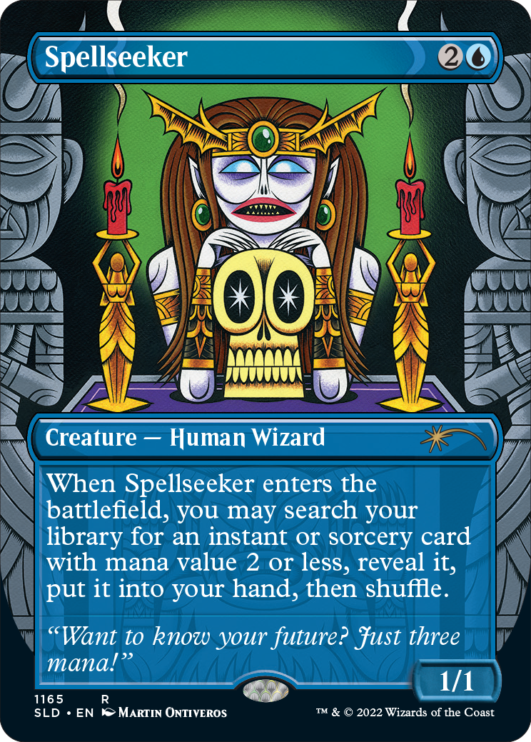 Spellseeker (Borderless) [Secret Lair Drop Series] | Odin's Place
