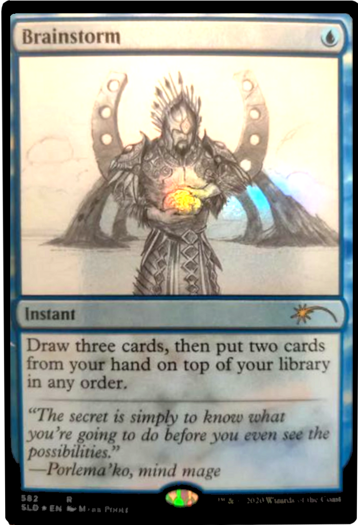 Brainstorm (Sketch) [Secret Lair Drop Promos] | Odin's Place