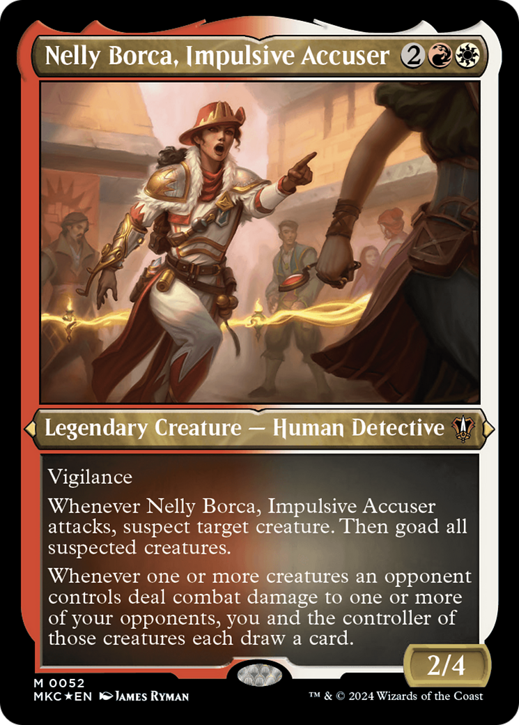 Nelly Borca, Impulsive Accuser (Display Commander) [Murders at Karlov Manor Commander] | Odin's Place