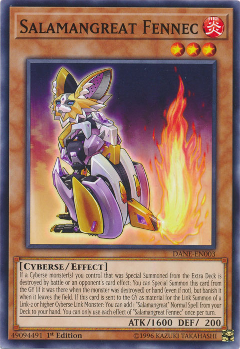 Salamangreat Fennec [DANE-EN003] Common | Odin's Place