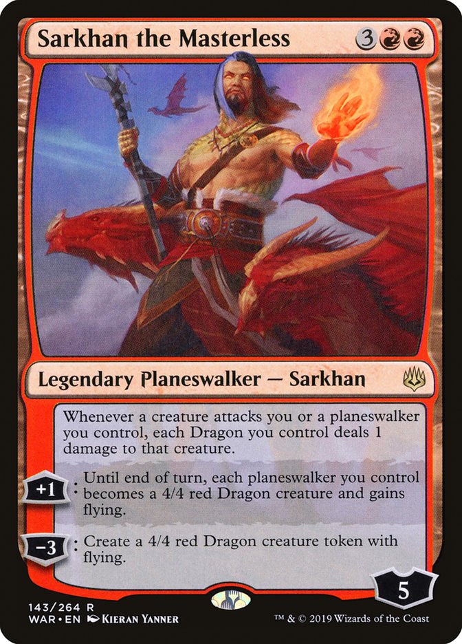 Sarkhan the Masterless (143) [War of the Spark] | Odin's Place