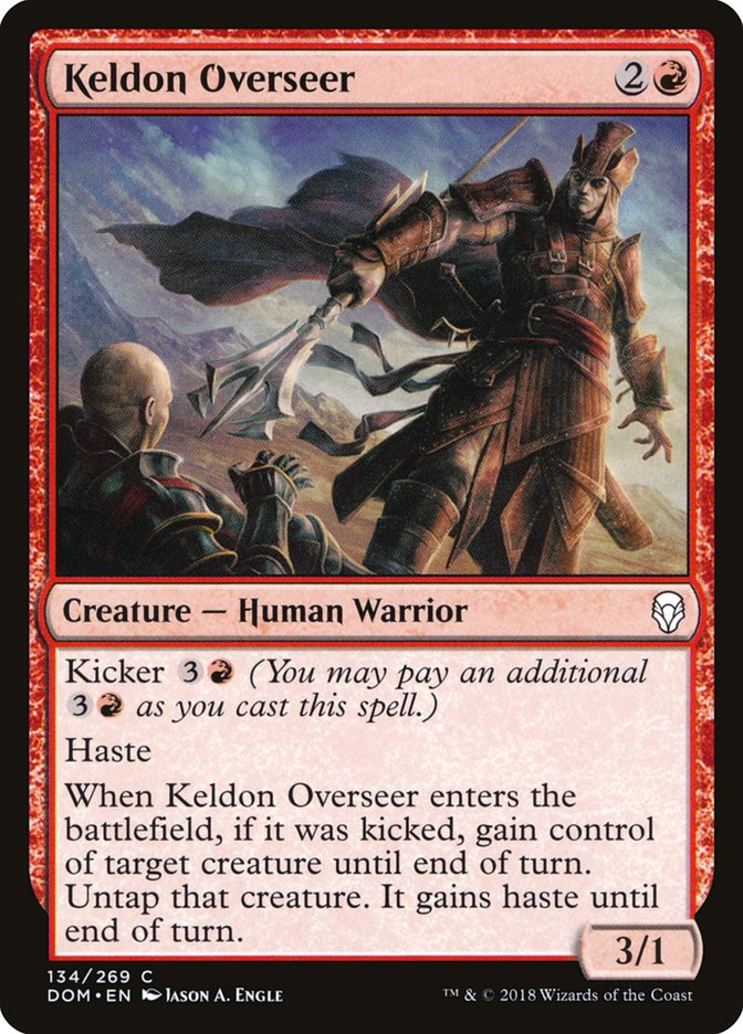 Keldon Overseer (134) [Dominaria] | Odin's Place