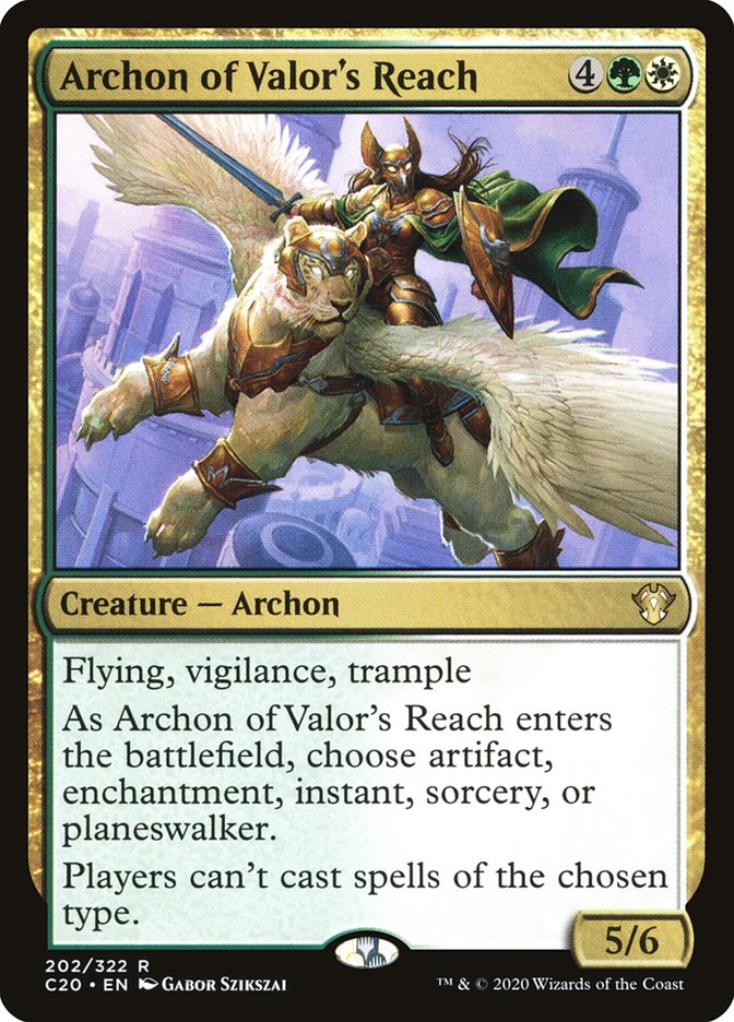 Archon of Valor's Reach [Commander 2020] | Odin's Place