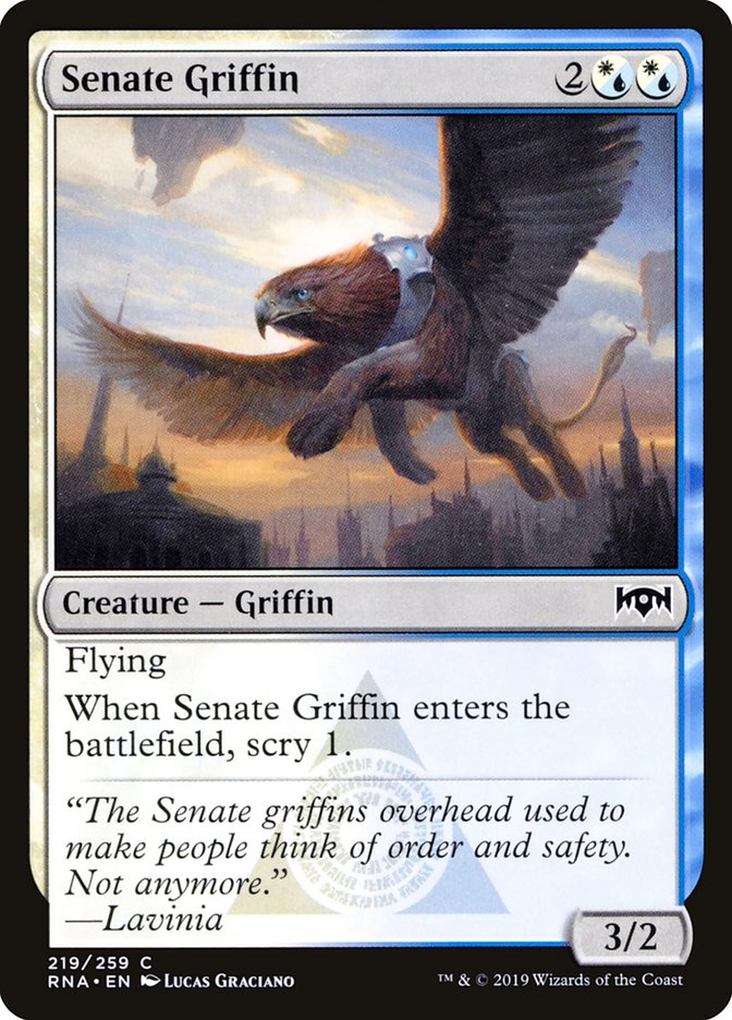 Senate Griffin (219) [Ravnica Allegiance] | Odin's Place