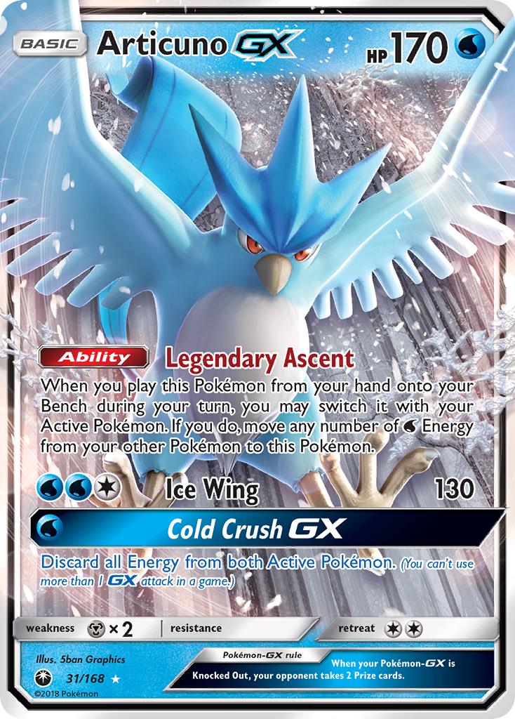Articuno GX (31/168) [Sun & Moon: Celestial Storm] | Odin's Place