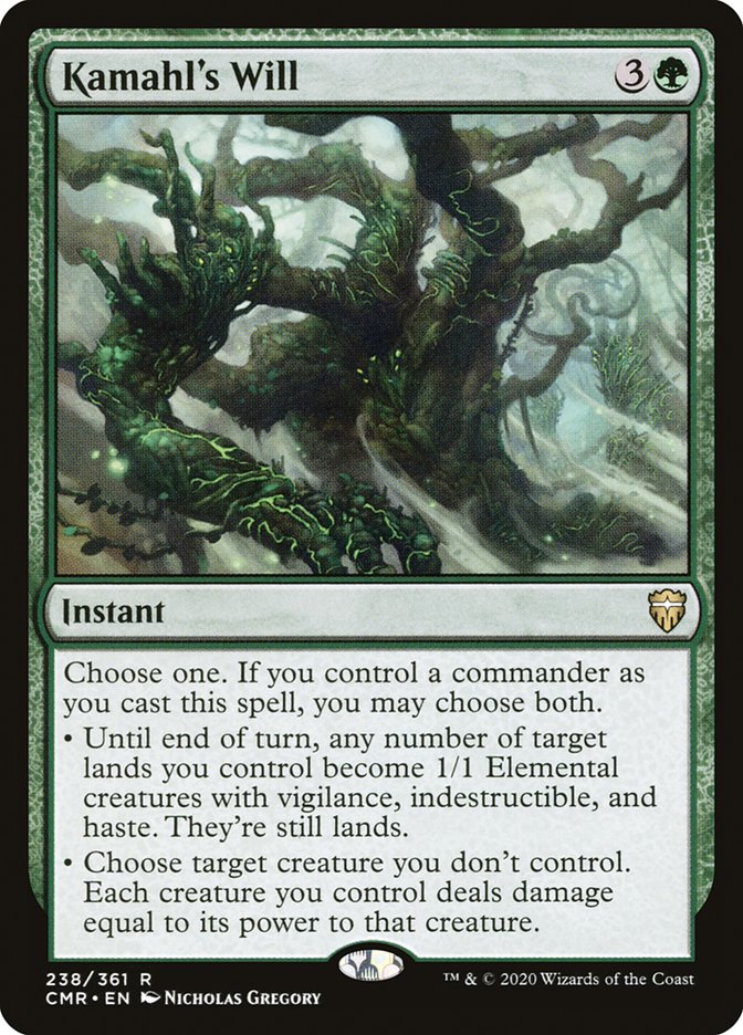 Kamahl's Will [Commander Legends] | Odin's Place