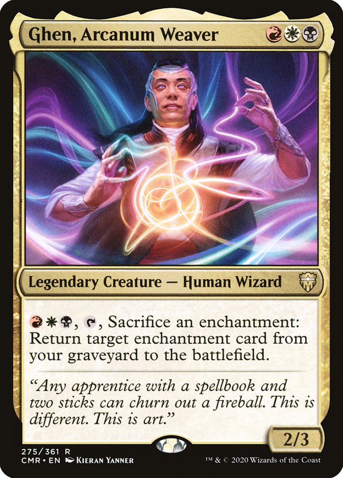 Ghen, Arcanum Weaver [Commander Legends] | Odin's Place