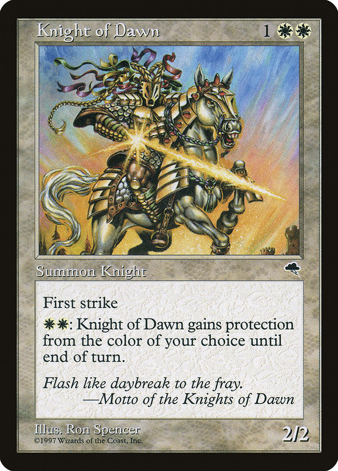 Knight of Dawn (26) [Tempest] | Odin's Place