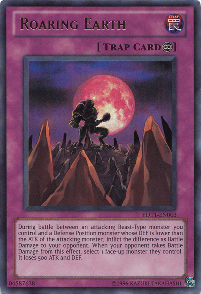 Roaring Earth (5D's Duel Transer) [YDT1-EN003] Ultra Rare | Odin's Place