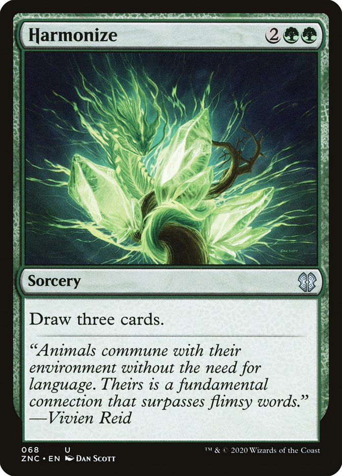 Harmonize [Zendikar Rising Commander] | Odin's Place